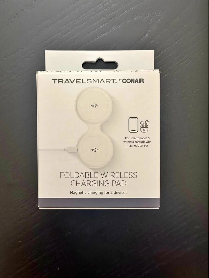 TravelSmart by Conair Foldable Magnetic Wireless Charging Pad