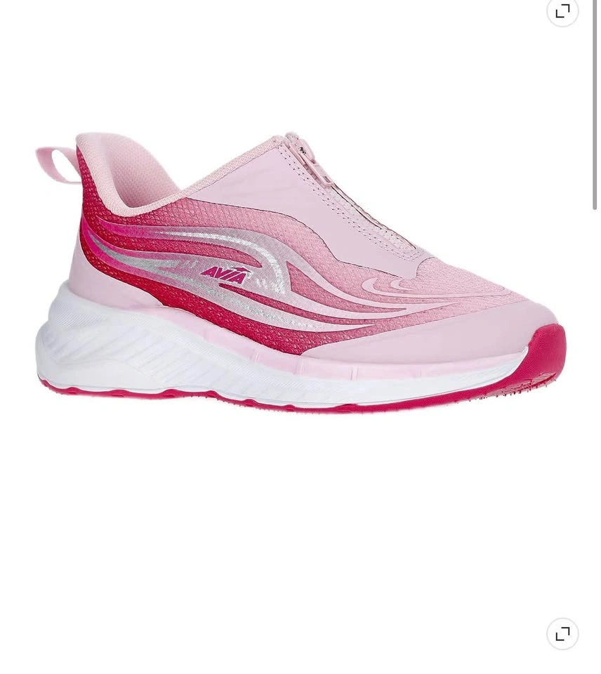 Avia Big Kids Zip Easy On Athletic Sneakers - photo 5
