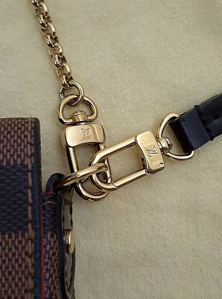 [MINT CONDITION] LOUIS VUITTON Damier Ebene Canvas Favorite PM B - photo 5