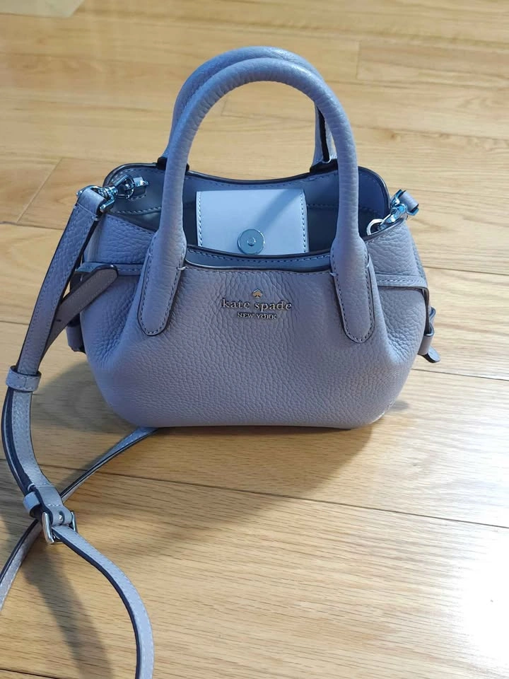 [GOOD CONDITION] KATE SPADE Dumpling Mini Satchel Mountain Grey - photo 3