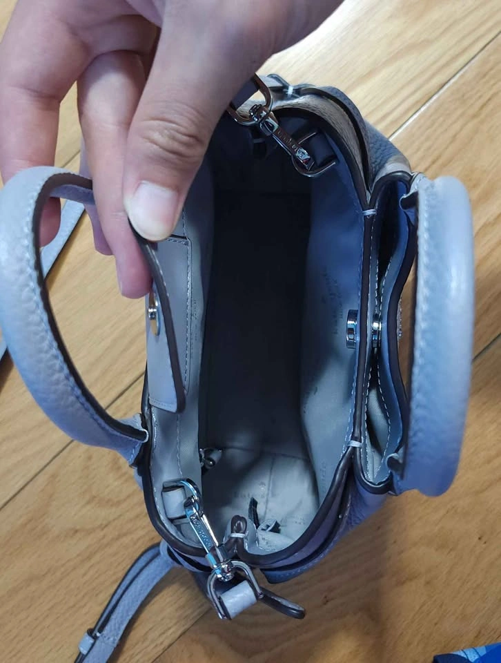 [GOOD CONDITION] KATE SPADE Dumpling Mini Satchel Mountain Grey - photo 5
