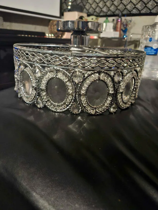 2 small chrome chandeliers image indicator(3)