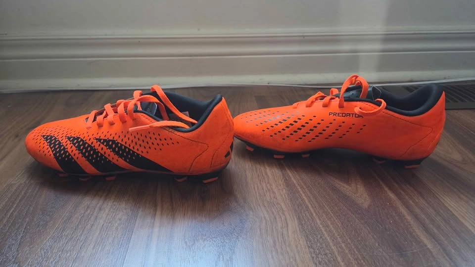 Soccer cleats and shin guards - photo 3