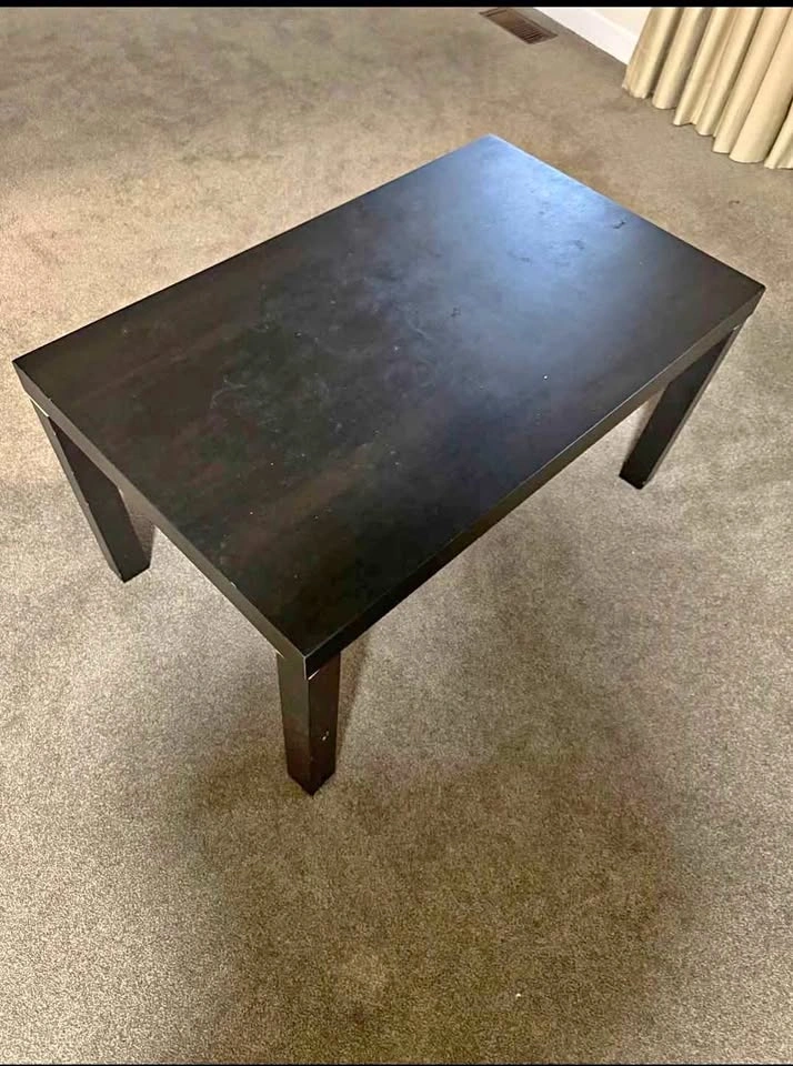 Dark Brown Coffee Table 90x54x45 cm