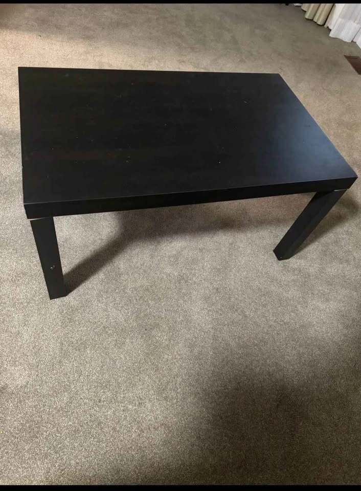 Dark Brown Coffee Table 90x54x45 cm - photo 3