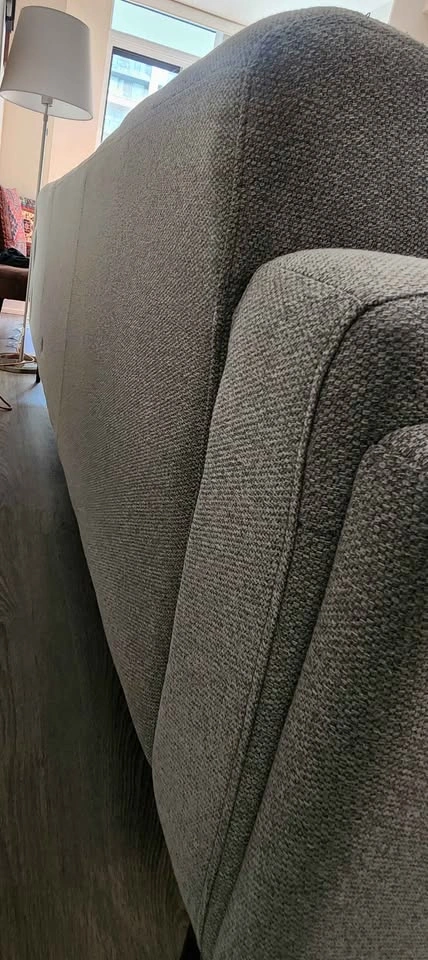 3-Seater Grey Couch / Sofa - $100 OBO - Must Go - photo 2