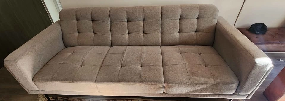 3-Seater Grey Couch / Sofa - $100 OBO - Must Go - photo 3