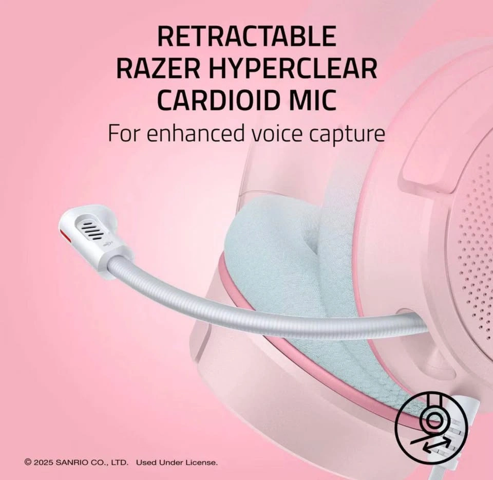 Razer Kraken V4 X My Melody Wired Gaming Headset - photo 5