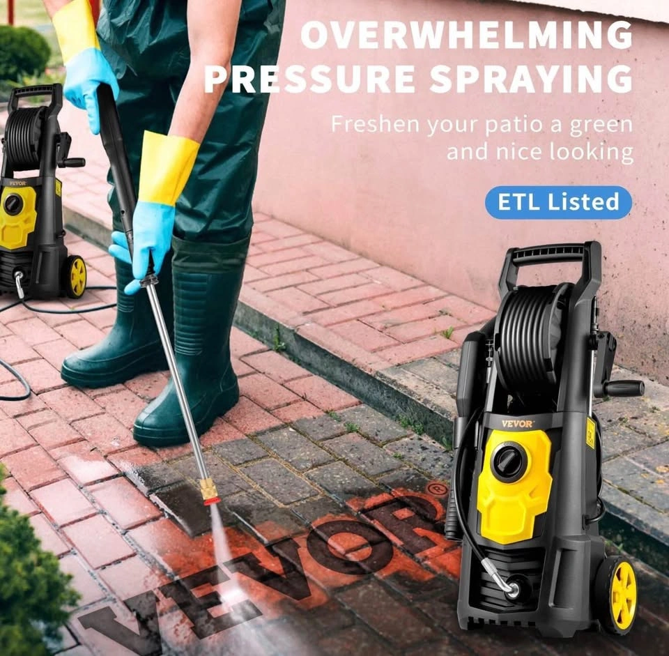 VEVOR Electric Pressure Washer 2000 PSI 1.65 GPM - photo 2