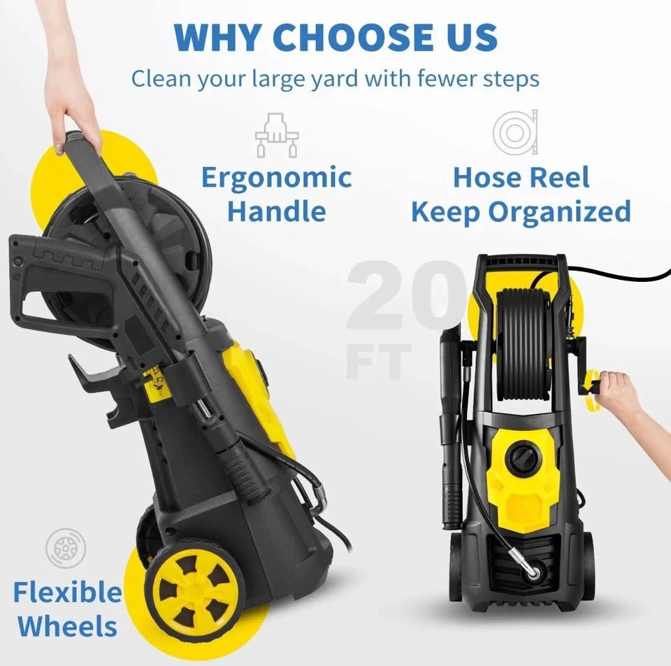 VEVOR Electric Pressure Washer 2000 PSI 1.65 GPM - photo 4