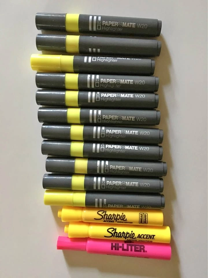 Brand New Assorted Highlighters Lot P/U Warden & 16th Ave