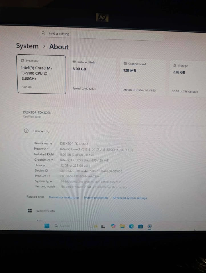 Core i3 9th Generation DELL Optiplex 3070 Mini Desktop - photo 4