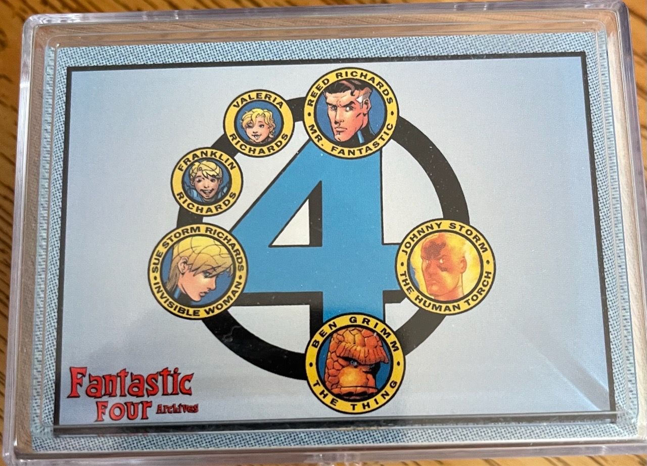 Marvel Fantastic Four Trading Card Collector Lot - photo 5