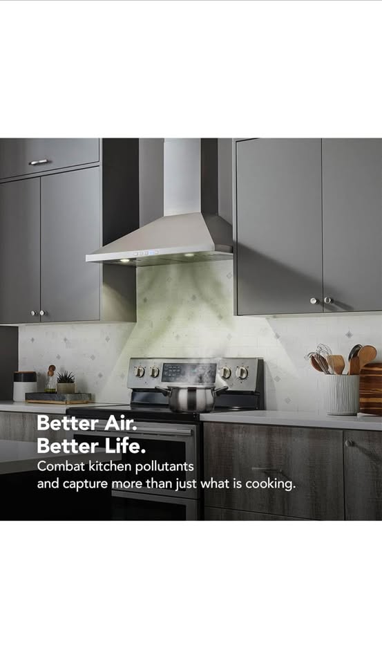 Soonye Wall Mount Range Hood – 30” (Model: SOP07-30) - photo 2