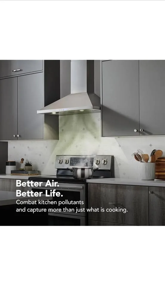 Soonye Wall Mount Range Hood – 30” (Model: SOP07-30) image indicator(2)