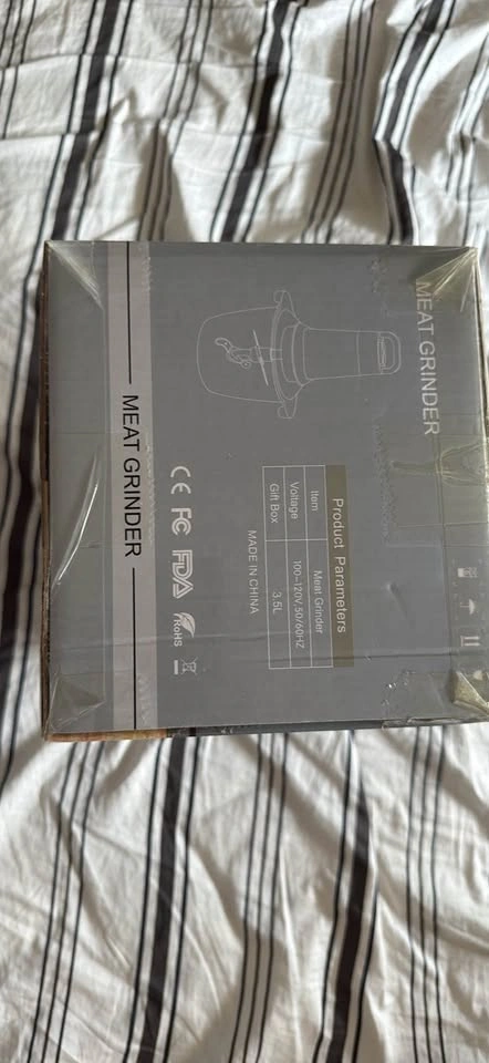Brand New Qinkada 3.5L Electric Meat Grinder - photo 2