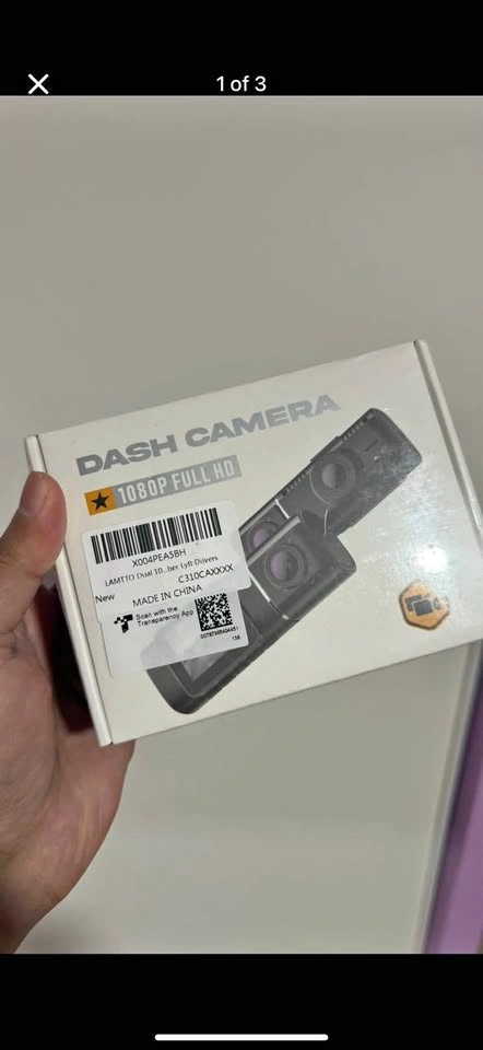 LAMTTO Dual Dash Camera C310