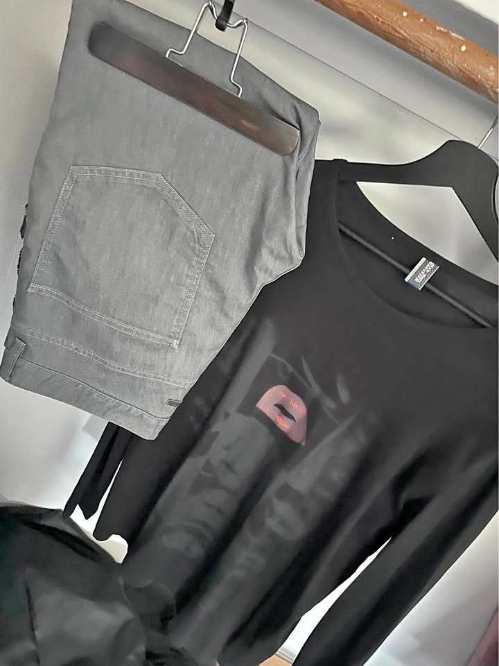 Men’s Jean Paul Gaultier Shirt + Jeans