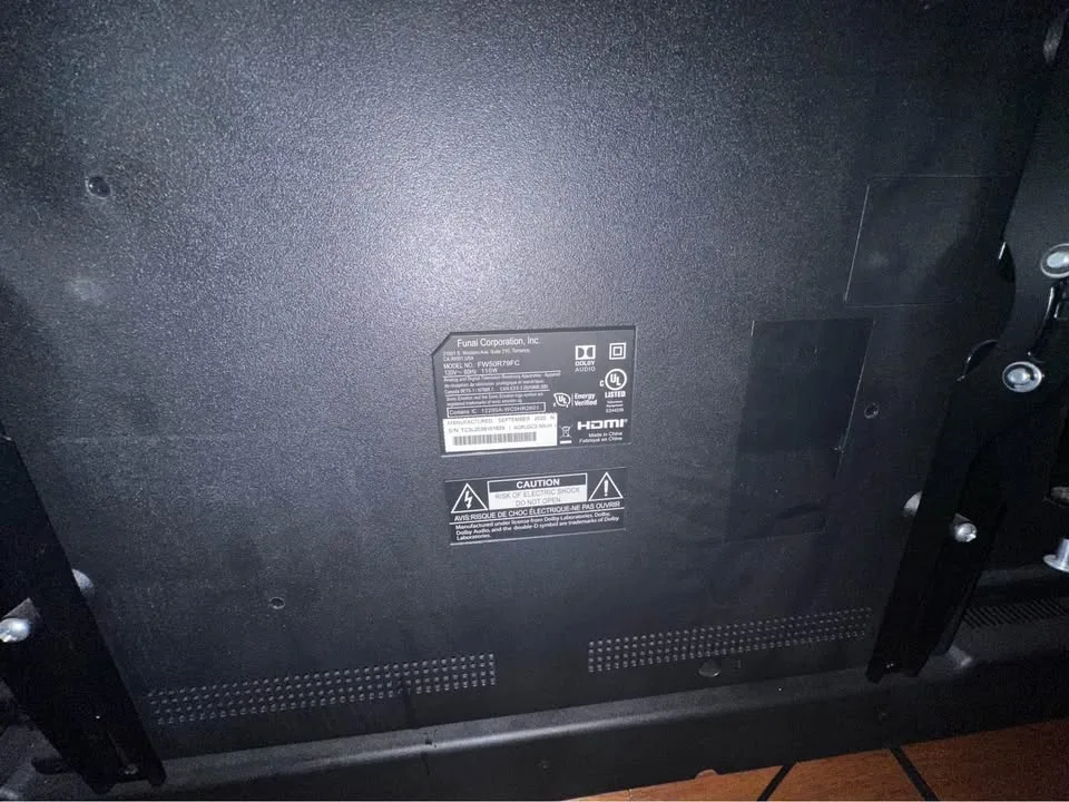 Sanyo smart TV 50” image indicator(3)