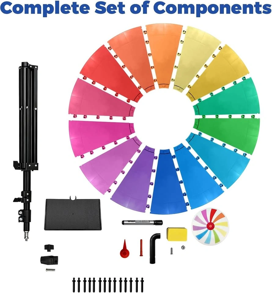 Brand New - 24-inch Prize Wheel, Adjustable Height Tripod - photo 3