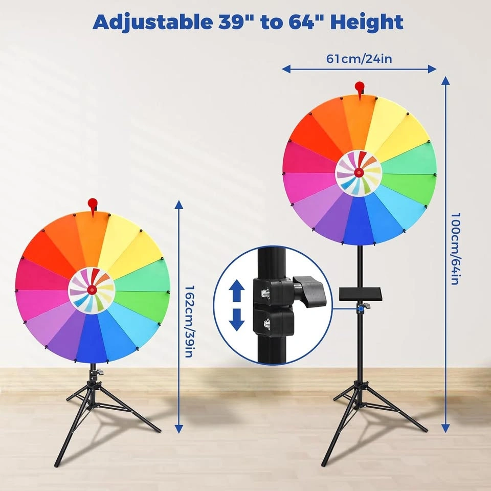 Brand New - 24-inch Prize Wheel, Adjustable Height Tripod - photo 4