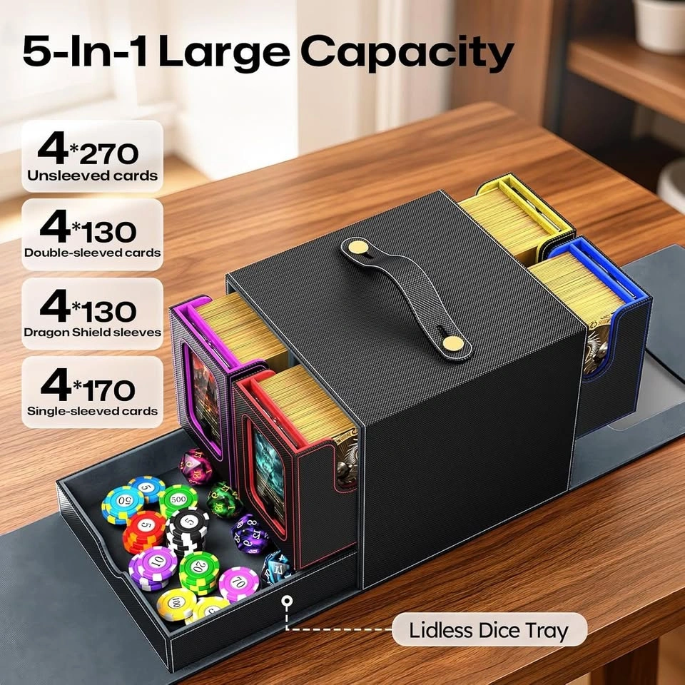 Brand New Commander Deck Box, 4-Deck Modular Case - photo 3
