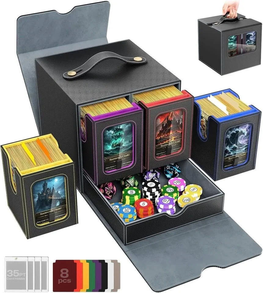 Brand New Commander Deck Box, 4-Deck Modular Case - photo 5