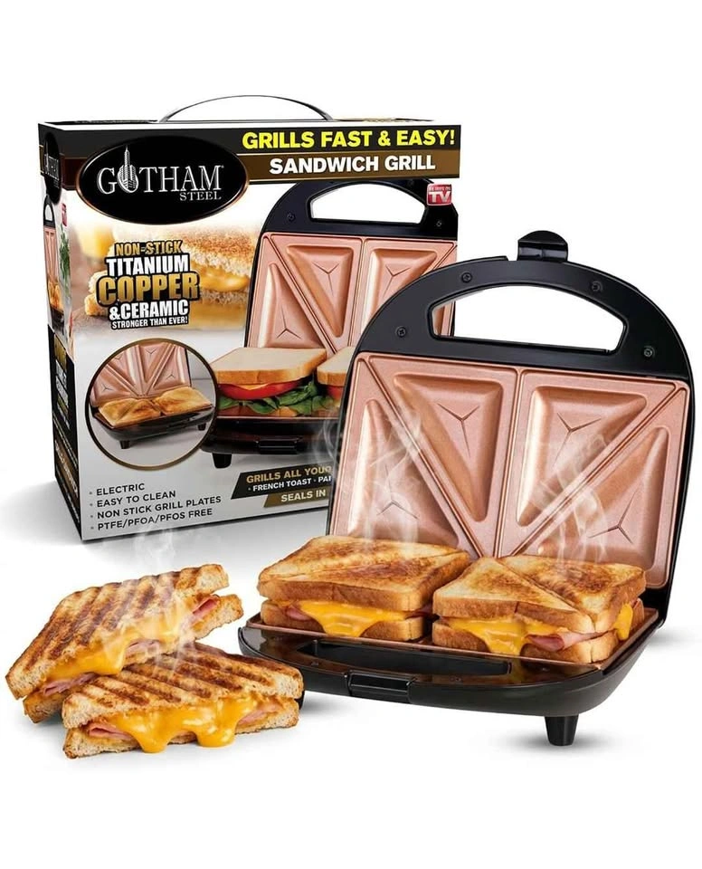 GOTHAM STEEL SANDWICH MAKER - photo 3