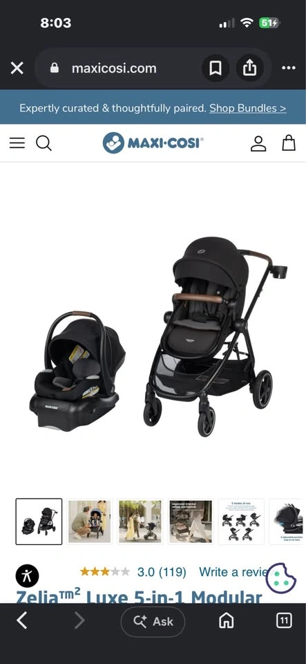 Maxi Cosi Zeila 5-in-1 Modular Travel System - photo 3