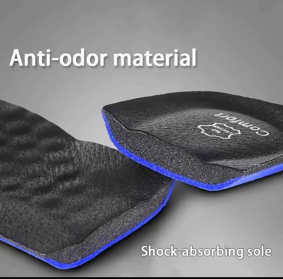Black Leather Insoles Size 45/46 (286mm), Trimmable - photo 2