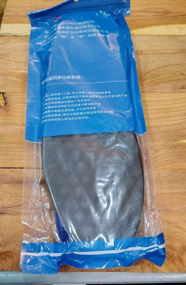 Black Leather Insoles Size 45/46 (286mm), Trimmable - photo 5