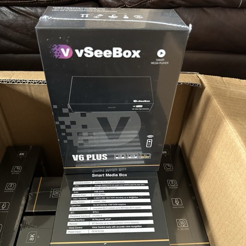 vSeeBox V6 Plus, New, 30 Days Return