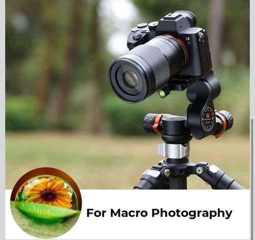 K&F CONCEPT 3-Way Geared Tripod Head - photo 2