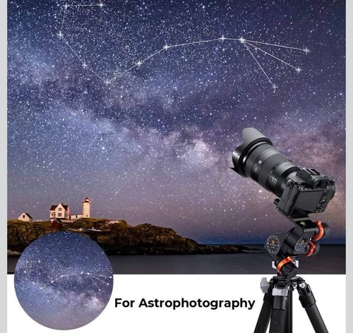 K&F CONCEPT 3-Way Geared Tripod Head - photo 3
