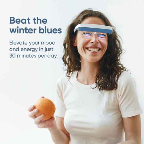 Luminette 3 Light Therapy Glasses Wearable SAD Energy Visor - photo 2