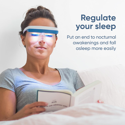 Luminette 3 Light Therapy Glasses Wearable SAD Energy Visor - photo 3