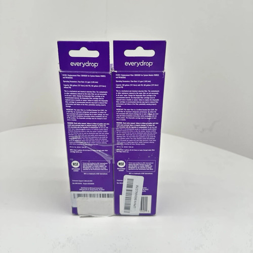 2 PACK EVERYDROP EDR1RXD1 Refrigerator Ice & Water Filter - photo 2