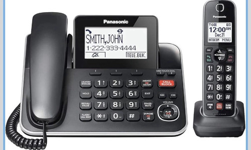 Panasonic KX-TGF870 2-in-1 Corded/Cordless Phone