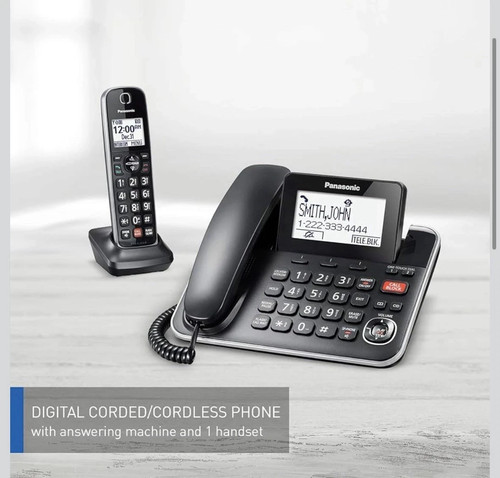 Panasonic KX-TGF870 2-in-1 Corded/Cordless Phone - photo 3