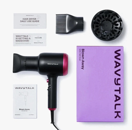 Wavytalk Blown Away Ionic Hair Dryer Black - photo 2