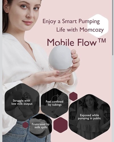 Momcozy BP223 Breast Pump, App Control - photo 2