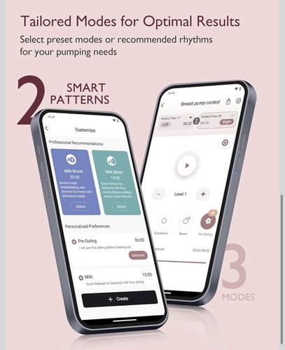 Momcozy BP223 Breast Pump, App Control - photo 4
