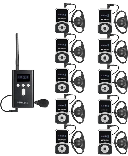 Retekess T130S Tour Guide Microphone and Speaker System