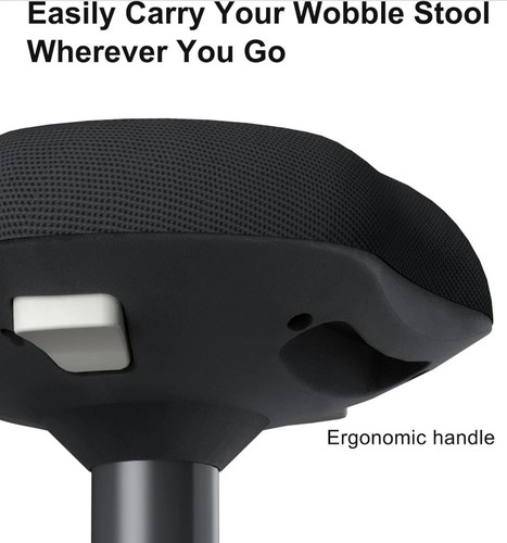 Wobble Stool for Standing Desk - Height Adjustable Ergonomic Off - photo 4