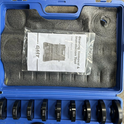 24-Pc Universal Wheel Bearing Press Kit for Easy Removal & Insta - photo 5