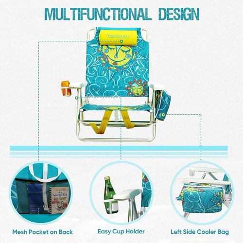 Old Bahama Bay Backpack Beach Chair, Aluminum Lightweight - photo 2