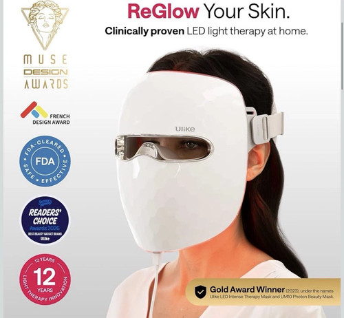 Ulike ReGlow LED Light Therapy Mask - photo 2