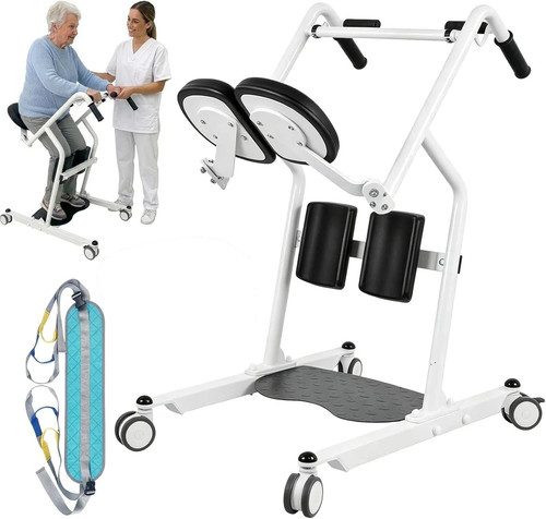 Sit to Stand Lift for Elderly Patient Transfer, 400lb Capacity