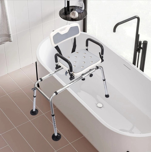 Shower Chair for Tub Transfer Bench 350 Lb Capacity - photo 2