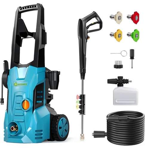 GREENER Electric Pressure Washer, 4500 PSI